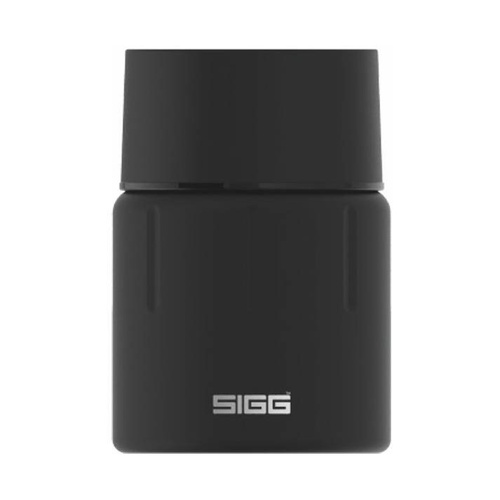 SIGG - Gemstone Obsidian Food Jar mit Schüssel und Göffel - 0.5 L - Schwarz - 8733.90 - Tassen & Thermoskannen