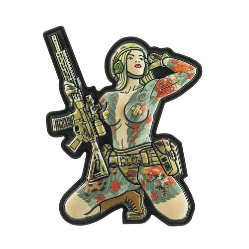 M-Tac – Tactical Girl №1 Yakuza Patch – PVC – Vollfarbe – 51116101 - Andere