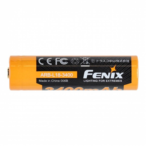 Batterien - Fenix - Li-Ion Akku 18650 3400mAh 3.6V - ARB-L18-3400