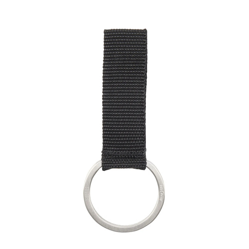 Nite Ize - Schlüsselanhänger mit Lanyard O-Series Keychain - Stahl - Silber/Schwarz - OSK-01-R3 - Schlüsselanhänger