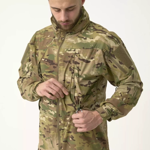 Militärjacken - Helikon - Softshell Jacke Trooper Mk2 - Nylon - MultiCam - KU-TRM-AG-34