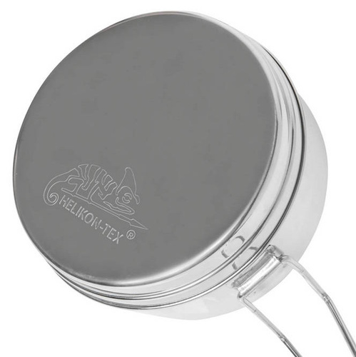 Helikon - 3-teilige Messdose - Edelstahl - ME-MEN-SS-15 - Militärisches Kochgeschirr - Outdoor