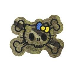 M-Tac – Kitty Kontur Patch – Stickerei – Gelbe und Blaue Schleife – MultiCam – 51386208