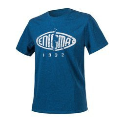Helikon - T-Shirt Enigma - Blau / Schwarz Melange - TS-EMA-CO-6501Z