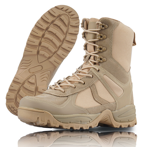 Mil-Tec - Stiefel Taktische Patrol One Zip - Coyote - 12822305 - Militärstiefel