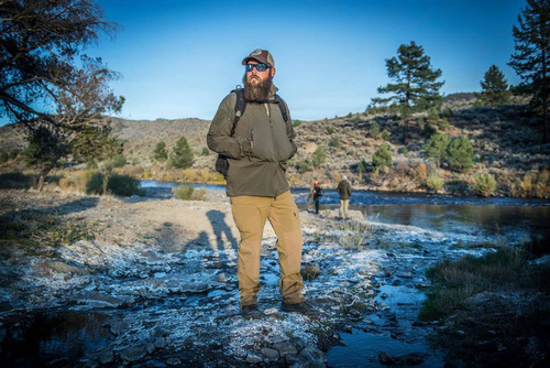 Militärjacken - Helikon - Blizzard® Jacke - StormStretch® - Taiga Green - KU-BLZ-NL-09