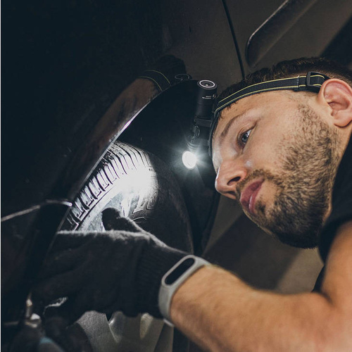 Armytek - Stirnlampe Wizard C2 Pro - Magnetisches Ladegerät - 2500 lm - 18650 - Schwarz - F08701C - LED-Taschenlampen