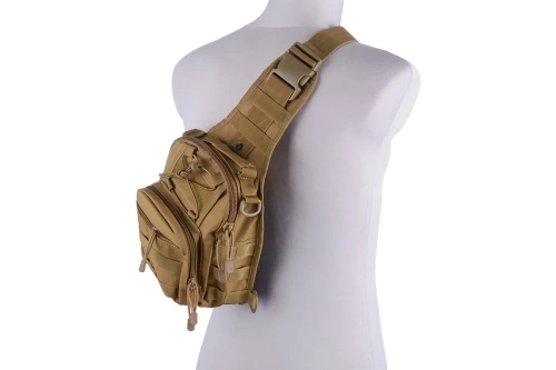 Stadtrucksäcke - GFC Tactical - Taktische Umhängetasche - MOLLE - Nylon - Tan - GFT-20-018815