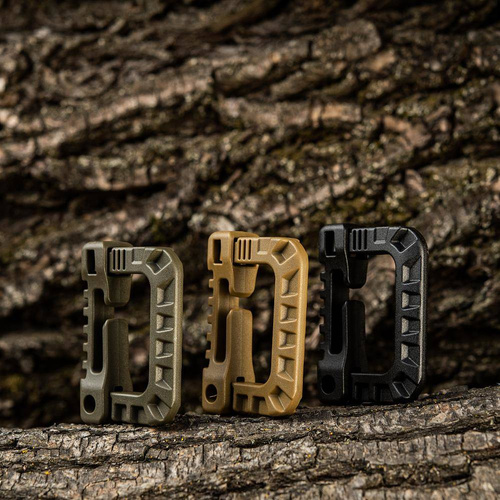 M-Tac - Grimloc-Karabiner - OD Grün - 3158-OD - Kunststoffkarabiner - Outdoor