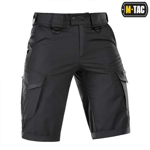 M-Tac - Aggressor Gen.II Flex Tactical Shorts - Polycotton - Schwarz - 20014002 - Kurze Hose - Bekleidung