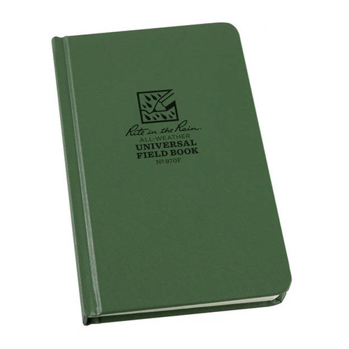 Rite in the Rain - Allwetter-Notizbuch - 4 3/4 x 7 1/2" - 970F - Olive - Notizbücher & Zubehör