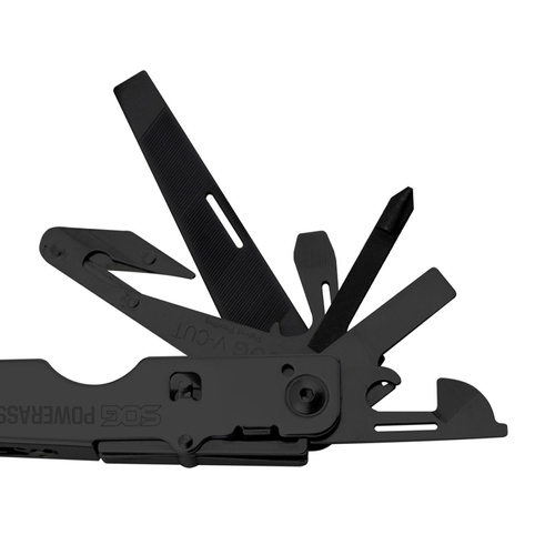 Multitools - SOG - Multitool PowerAssist B66N-CP - 420 - 16 Werkzeuge - Schwarz - B66N-CP - Multitool SOG