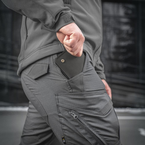 Cargohosen - M-Tac - Taktische Hose Aggressor Gen.II Flex - Ripstop - Dunkelgrau - 20058012