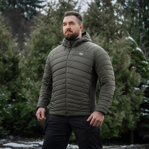 M-Tac - Pufferjacke Jarl - Nylon - Primaloft - Olive - 20544001 - Winterjacken