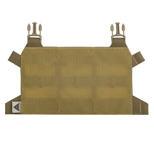 Zubehör - Direct Action - Frontplatte mit skelettierter Plattenträgerklappe Skeletonized Plate Carrier Flap - Coyote Brown - PC-SKFP-CD5-CBR