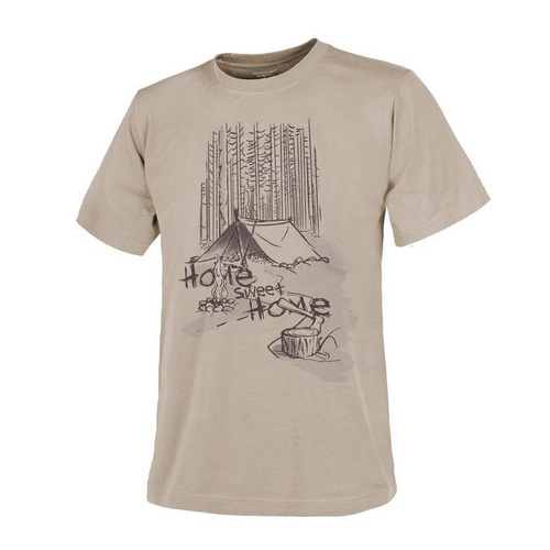 Helikon - T-Shirt Home Sweet Home - Baumwolle - Khaki - TS-HSH-CO-13 - T-Shirts
