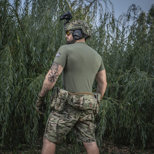 M-Tac - Surf Club T-Shirt - Light Olive - 80062038 - T-Shirts - Bekleidung