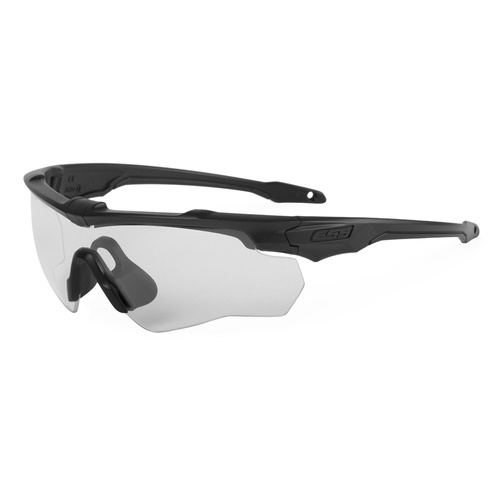 Sonnenbrille - ESS - Ballistische Gläser Crossblade™ 2LS Kit - Schwarz - Klar & rauchgrau - EE9032-02