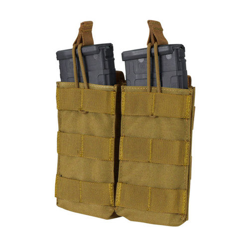 Condor - Open Top Double M4/M16 Mag Pouch - Coyote Brown - MA19-498 - Magazin & Munitionstaschen - Ausrüstung