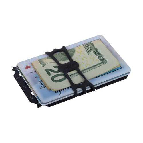 Microtools - Nite Ize - Finanzwerkzeug Multi Tool Wallet - Schwarz - FMT2-01-R7