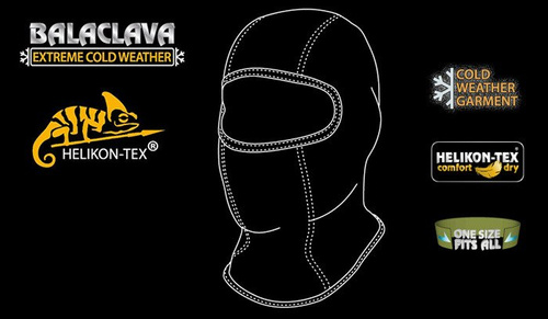 Helikon - Winter Sturmhaube - Olive Green - CZ-KO2-FG-02 - Sturmhauben - Bekleidung