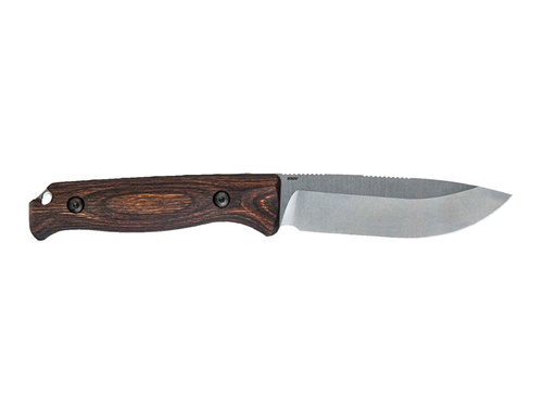 Messer - Benchmade - Saddle Mountain Skinner Jagdmesser - CPM-S30V - Drop Point - Lederscheide - 15002