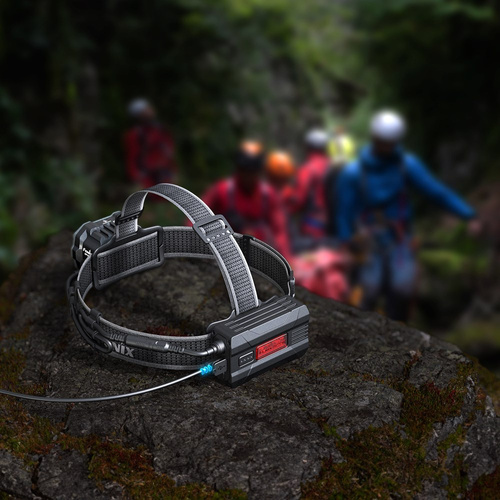 Fenix - LED-Taschenlampe Stirnlampe HP35R - 4000 lm - 5000 mAh - USB-C - Schwarz / Grau - HP35R - LED-Taschenlampen