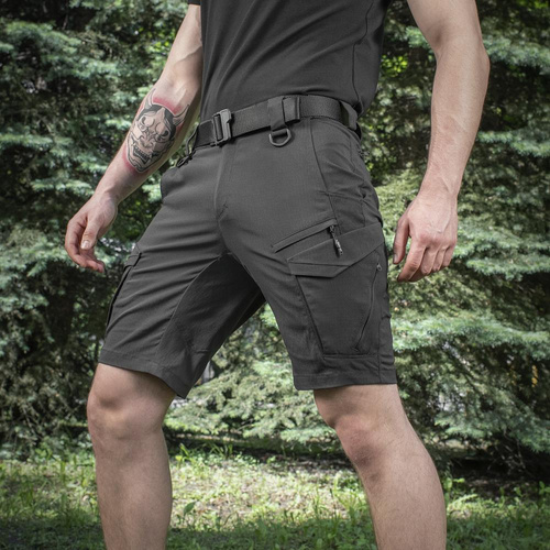 Kurze Hose - M-Tac - Aggressor Sommer Flex Tactical Shorts - Schwarz - 20472002