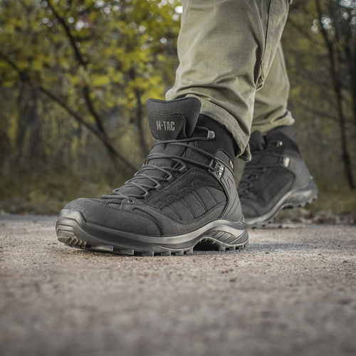 Bekleidung - M-Tac - Taktische Herbst-Winter-Stiefel - Schwarz - 1JJ143/7TPLV - Taktische Stiefel