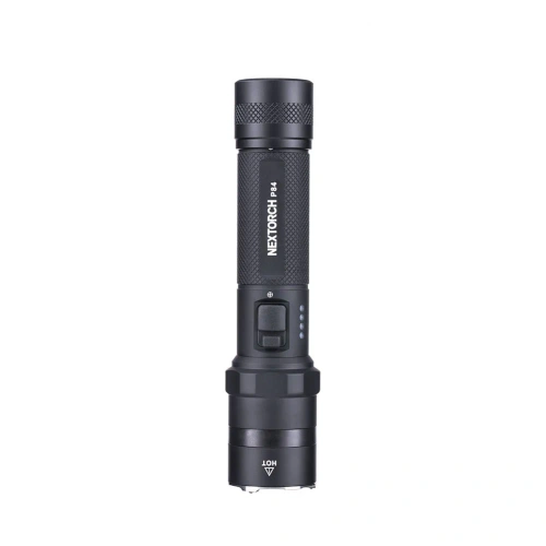 NEXTorch - P84 LED Taktische Taschenlampe mit 4800 mAh Akku - 3000 lm - Schwarz - P84 - LED-Taschenlampen