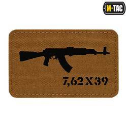 M-Tac - AKM 7,62 x 39 Lasergeschnittener Aufnäher - Coyote/Schwarz - 51110502