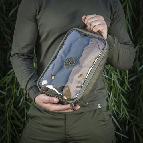 M-Tac - Transparenter Organizer Tool Elite Large Gen.II - Cordura - Nylon - Schwarz - 10147802-L - Universal & Cargo Taschen