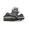 HydraPak - Weiche Wasserflasche Stow - TPU - 350 ml - Mammoth Grey - GS340MD