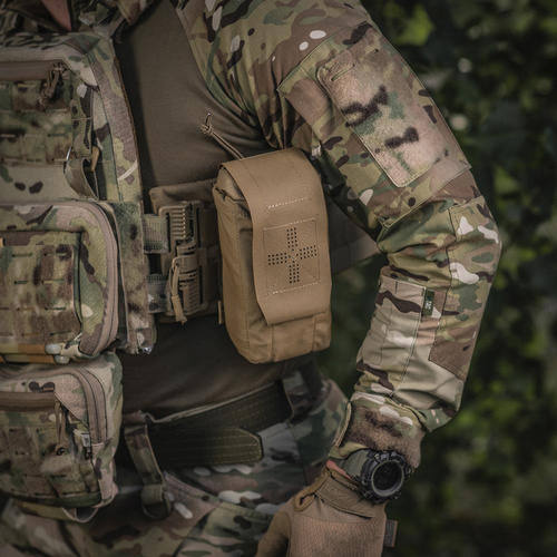 Ausrüstung - M-Tac - Medizinischer Träger - Small Elite Vertical IFAK - Coyote - 11238005 - Medic Taschen