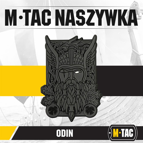 Verschiedenes - M-Tac - Odin 3D PVC Patch - Morale Patch - Dunkelgrau - 51131012 - 3D PVC Morale Patches