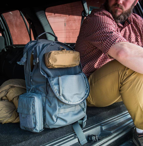 Sonstige - Helikon - Klettverschluss-Paneel Einsatz MOLLE Adapter 2 - Cordura - Coyote - IN-MA2-CD-11