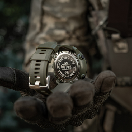 Uhren - M-Tac - Taktische Uhr mit Kompass 2095 - Grün - 50009001