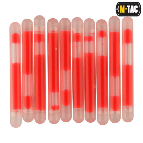 Outdoor - M-Tac - Lightstick Chemische Beleuchtung - 4.5х40 - Rot - 711500425-R - Leuchtstäben