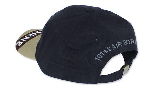 FOSTEX - Baseballmütze AIRBORNE - Schwarz/Khaki - 215162-271 - Caps & Feldmützen - Bekleidung