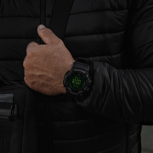 Uhren - M-Tac - Taktische Uhr 2037 - LED - 5 ATM - Schwarz - 50007002