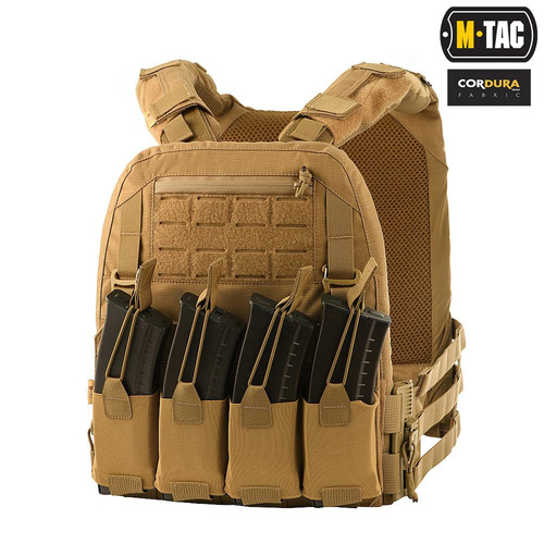 M-Tac - Plate Carrier Cuirass QRS XL taktische Weste - Coyote - 10180005 - Modulare Westen