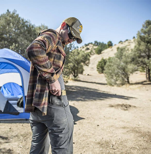 Wanderhosen - Helikon - Trekking-Hose Trekking Tactical Pants® - AeroTech - Mud Brown - SP-TTP-AT-60