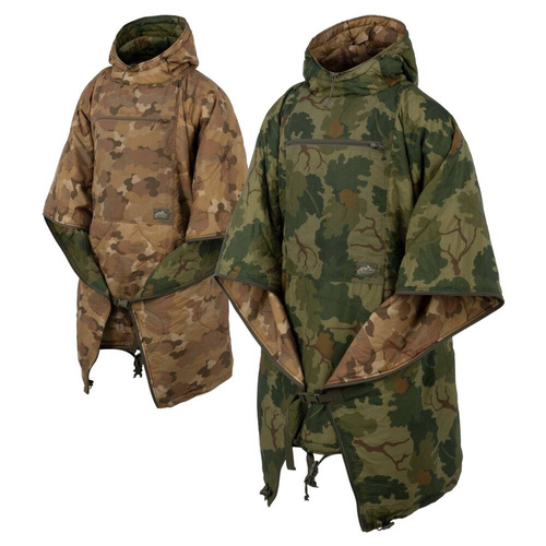 Helikon - Reversible Swagman Roll® - Mitchell Camo Leaf / Mitchell Camo Clouds - PO-RSR-NL-1C1DA - Ponchos - Regenumhänge