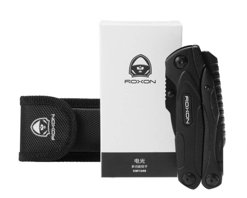 Multitools - Roxon - Multitool Sparkle mit Feuerstarter - Schwarz - CM1349