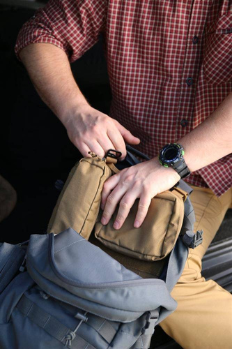 Ausrüstung - Helikon - Klettverschluss-Paneel Einsatz MOLLE Adapter 2 - Cordura - Shadow Grey - IN-MA2-CD-35 - Sonstige