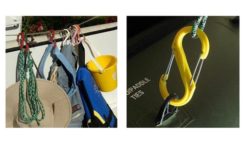 Nite Ize - S-Biner #4 Kunststoff schwarz Tor - Coyote - SBP4-03-28BG - Kunststoffkarabiner - Outdoor