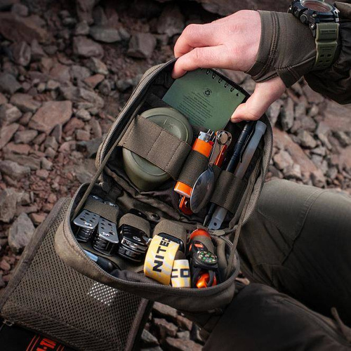 Universal & Cargo Taschen - M-Tac - Organizer Pouch Elite - Ranger Grün - 10101023