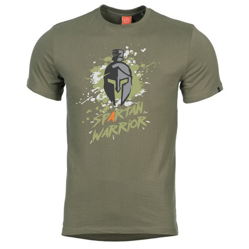 Pentagon - T-Shirt Ageron Spartan Warrior - Olive - K09012-SW-06 - T-Shirts