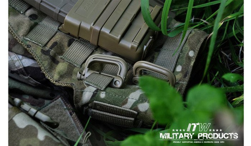 Kunststoffkarabiner - ITW Nexus - GrimLoc - Laubgrün