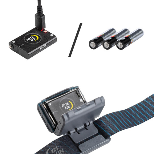 Stirnlampen - Nite Ize - Radiant® RH2™- 700 lm Kopflampe - Schwarz / Grau - RH2-09-R8